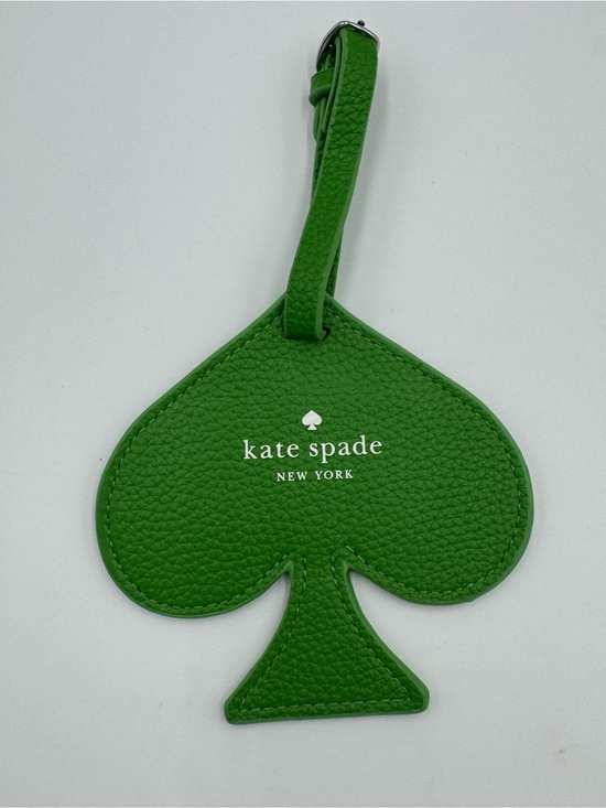 kate spade Accessories - kate spade Green Spade-Shaped Luggage Tag NIP
